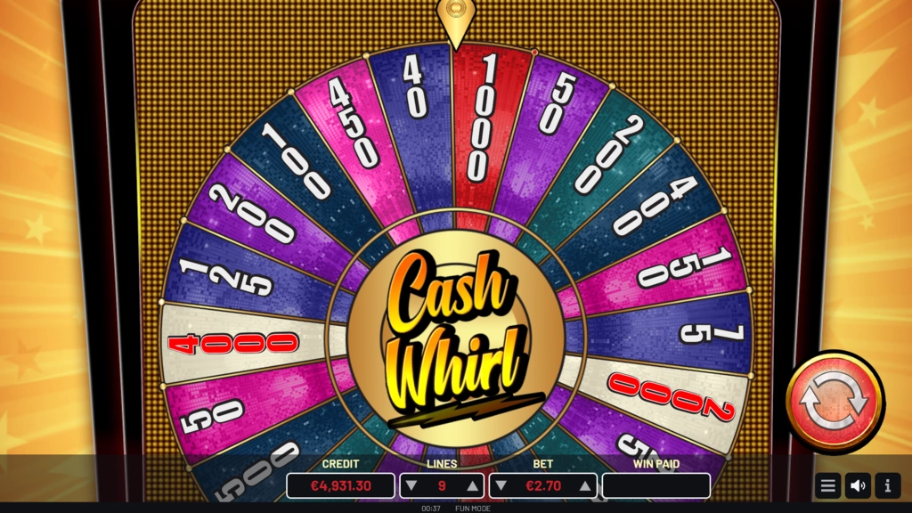 Cash Whirl - Jackpot Wheel